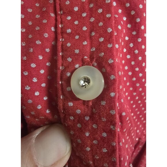 Mustard Pie Girls 4T Boutique Dress Red Polka Dot w/ Lace & Bow Trim –... - Picture 9 of 9